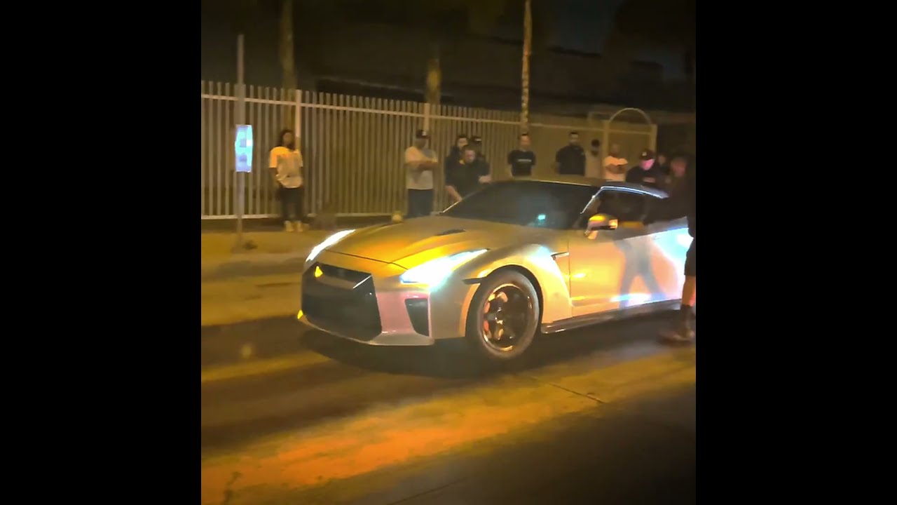 17yr Kid Takes His Dads GTR And Races A 911 Turbo Porsche For 13 000 I EDIT Vs