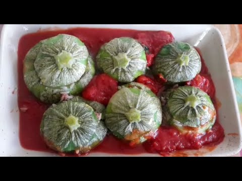 recette-courgettes-rrondes-farcies-/-stuffed-zucchini-recipe