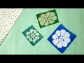 Making paper patterns using water colorhamayl art and craft