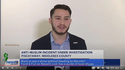Video: CAIR-New Jersey Director Calls on Officials to Condemn Incident of Anti-Muslim Intimidation