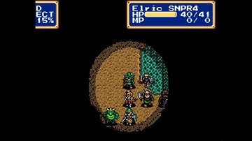Shining Force 2 - Return to Grans | Battle #25: Dark, dark caverns