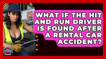 What If The Hit And Run Driver Is Found After A Rental Car Accident? - Auto Coverage Explained