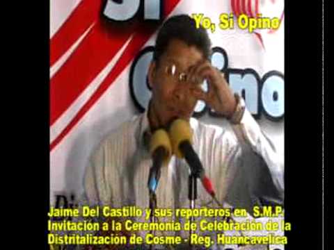 JAIME DEL CASTILLO INVITADO A CEREMONIA POR DISTRI...