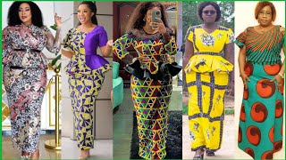 40  Kitenge Dresses for Plus size Women || Mishono ya Vitenge ya Wanawake wanene.