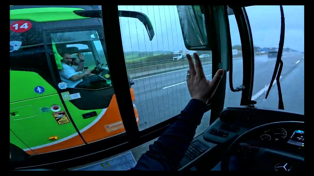 NO TALKING BUS POV No 26 M Citaro 2017 Friendly FlixBus Driver On NO TALKING BUS POV No 26 M Citaro 2017 Friendly FlixBus Driver On