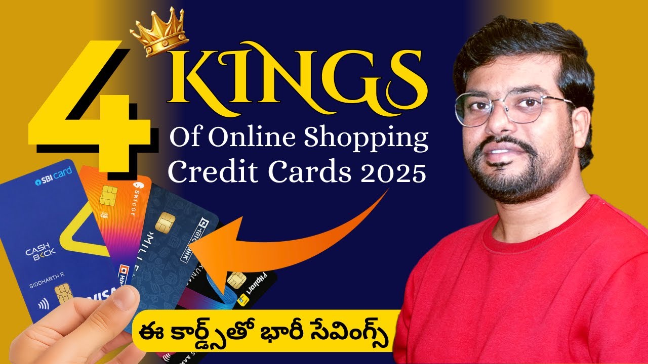 Top 4 Credit Cards for Online Shopping in 2025 – Save BIG!