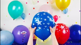 FUN POPPING LOTS OF BALLOONS!!