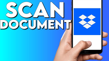 How To Scan Document on Dropbox Mobile Phone App