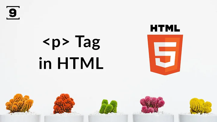 p tag and its attributes - Paragraph tag in HTML