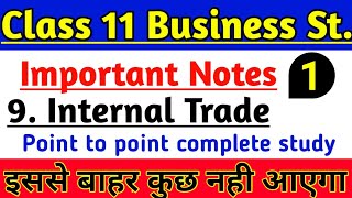 Class 11 Business Studies Important Notes, Chapter-9 Internal Trade Part-1 | screenshot 4