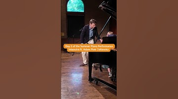 Thumbnail of Day 2 of the Summer Piano Performance Intensive ft. Adam Piotr Żukiewicz and the Mona Lisa