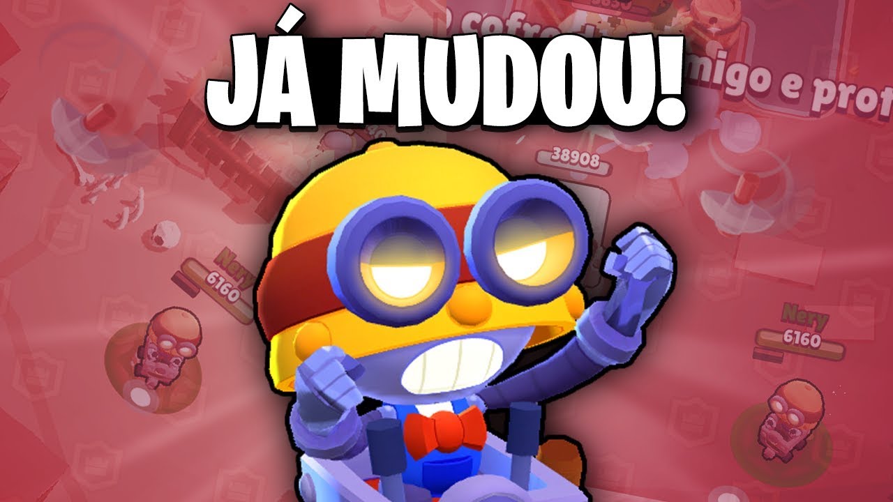 MUDOU O NOVO BRAWLER DO BRAWL STARS - YouTube