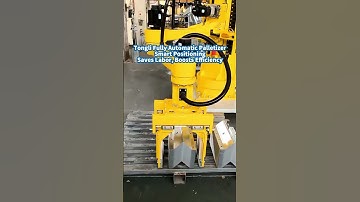 Fully automatic palletizing and stacking machine