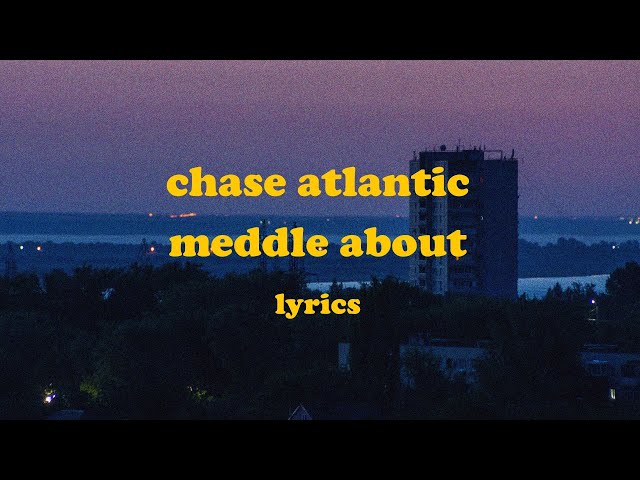 chase atlantic  Lyrics aesthetic, Song quotes, Atlantic