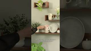 Still Life Shelf Set of 3 | Handcrafted, Thoughtful Design | Quick & Easy to Install #homedecorfinds