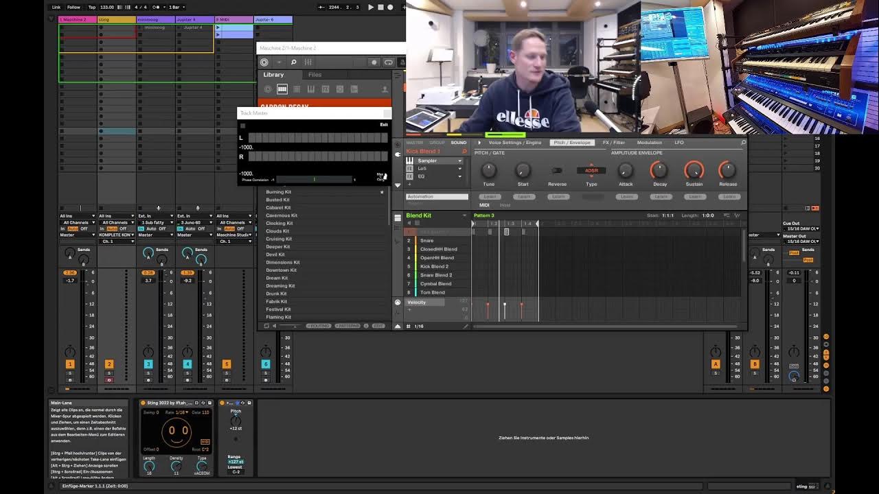 Analog Synths Techno Jam Synthesizer Studio Berlin YouTube