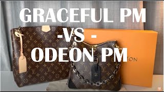 What's in my bag? LV Odeon PM vs MM 