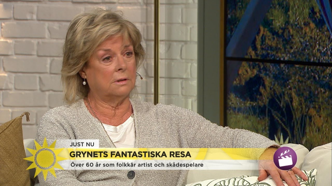 Grynet Molvig om att förlora nära och kära: "Så länge man minns dem finns de" - Nyhetsmorgon (TV4)