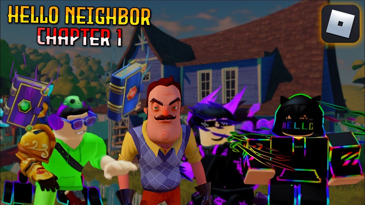 Hello New Chapter Apabila 3 Sekawan Bermain Hello Neighbor, Tapi Noob!! | Roblox Hello ...