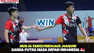 Muhammad Al Farizi/Nikolaus Joaquin vs Goh Shao Tang/Tan Min Kang - SLOVENIA OPEN 2024