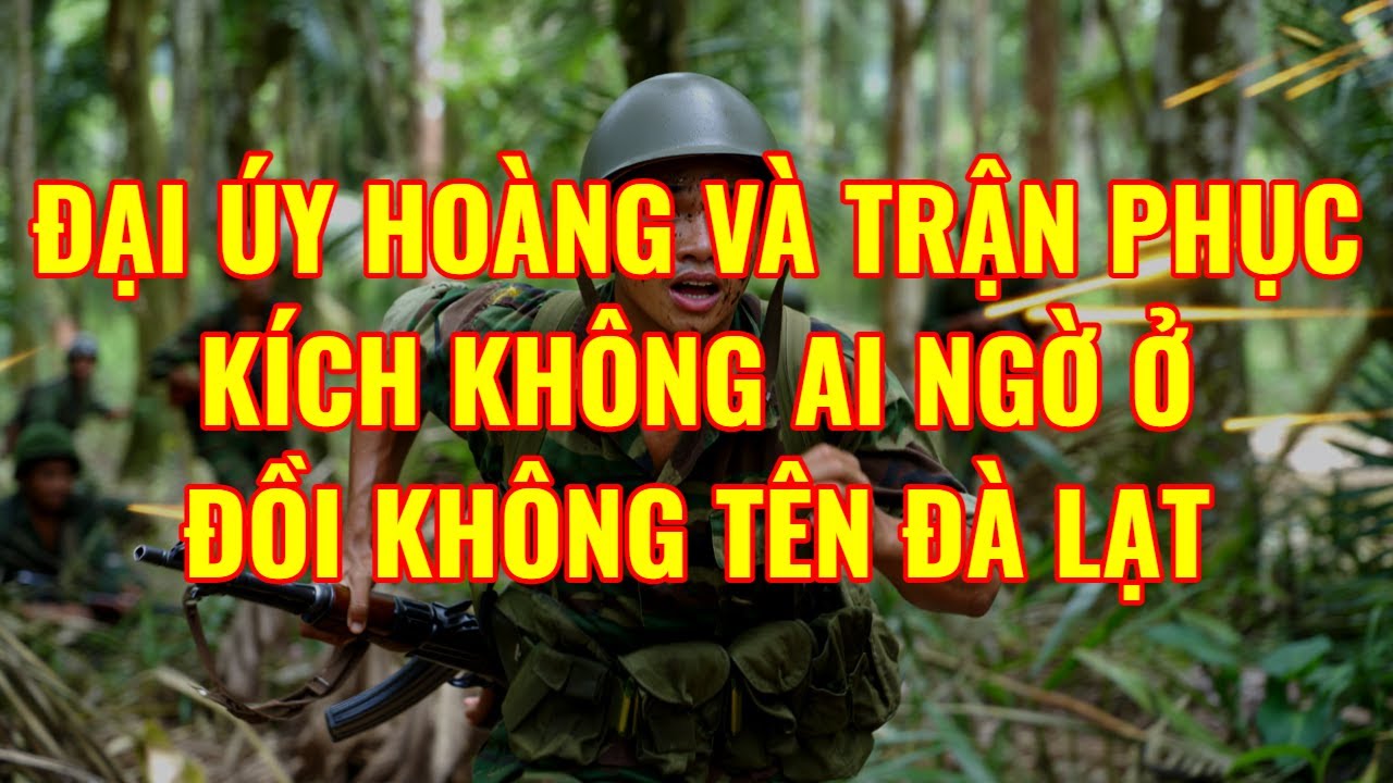 ĐẠI ÚY HOÀNG VÀ TRẬN PHỤC KÍCH KHÔNG AI NGỜ Ở ĐỒI KHÔNG TÊN ĐÀ LẠT | HỒI KÝ MIỀN NAM VN