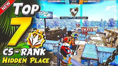 TOP 10 HIDDEN PLACES FOR CS RANK IN BERMUDA AFTER OB47 UPDATE | CS RANK TIP.....