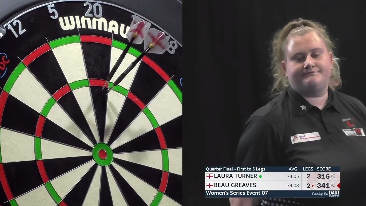Beau Greaves vs Laura Turner - QUARTER-FINALS - Women's Series - Event 07