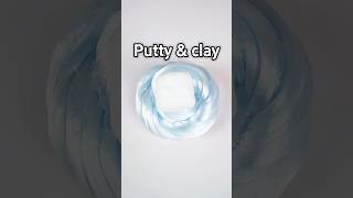 putty mix clay. #slime #asmr #oddlysatisfying #slymuslime #putty #clay