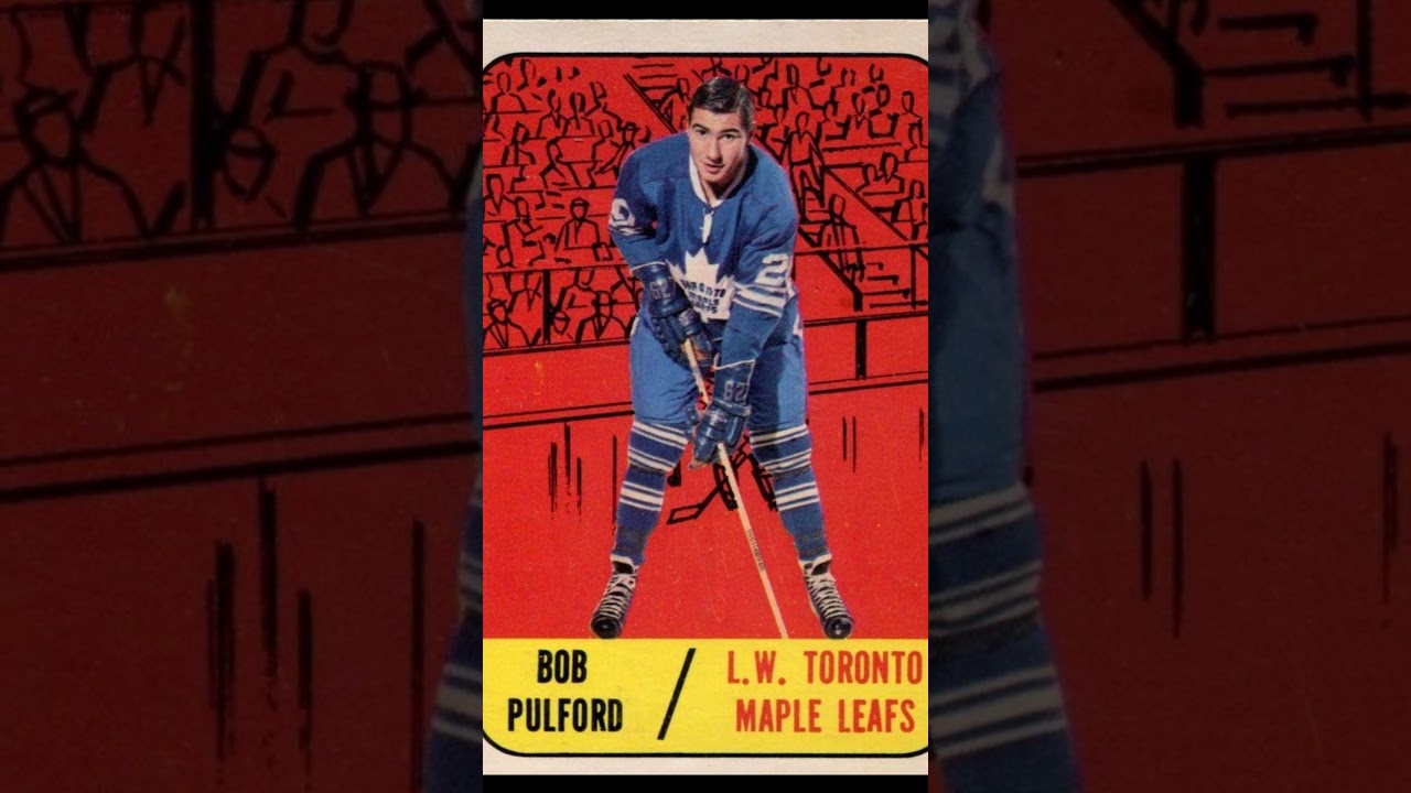 Bob Pulford Toronto Maple Leafs 1967-68 Topps 19 NHL Hockey Card 