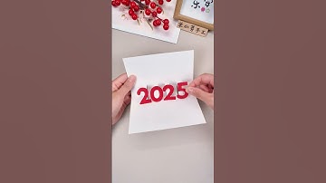 🧧✨ Hướng Dẫn Làm Thiệp Chúc Năm Mới Độc Đáo Cho Tết 2025! 🧧✨ #smarttips #handmade #tet2025