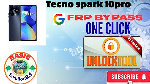 Tecno Spark 10 pro (KI7)FRP BYPASS!Tecno Spark Go 2023!Unlook Tool one click?