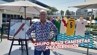 Camisetas históricas de Jorge 'Chupo' Arriola en el club Lima Cricket: Selección, Pelé, Maradona