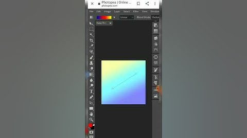How to make simple cool texture gradients In photopea on mobile? #shorts #designer