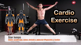Cardio Exercise - Star Jumps - Exercise Library