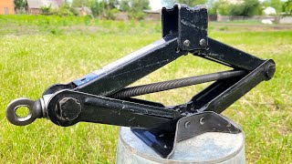 Brilliant Idea From Old Car Jack!! Powerful Homemade Vise from an Old Car Jack!