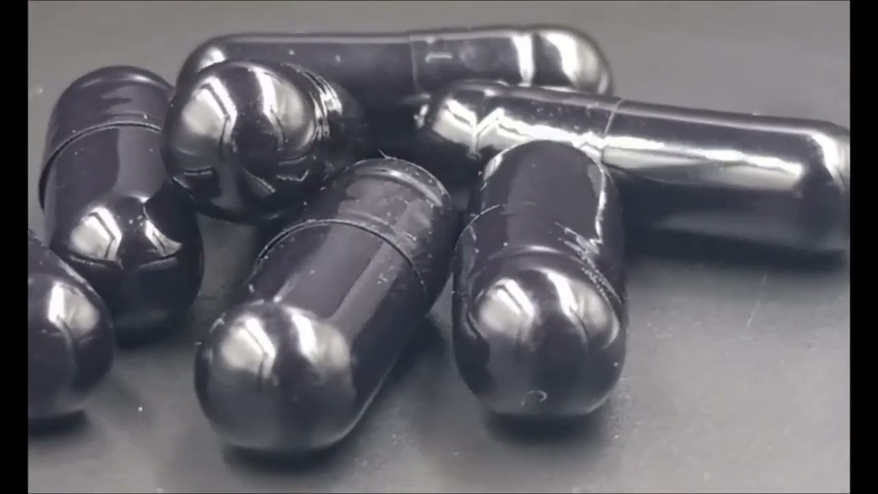 Premium Black Size 0 Empty Gelatin Capsules – Perfect for Custom Supplements! 💊✨