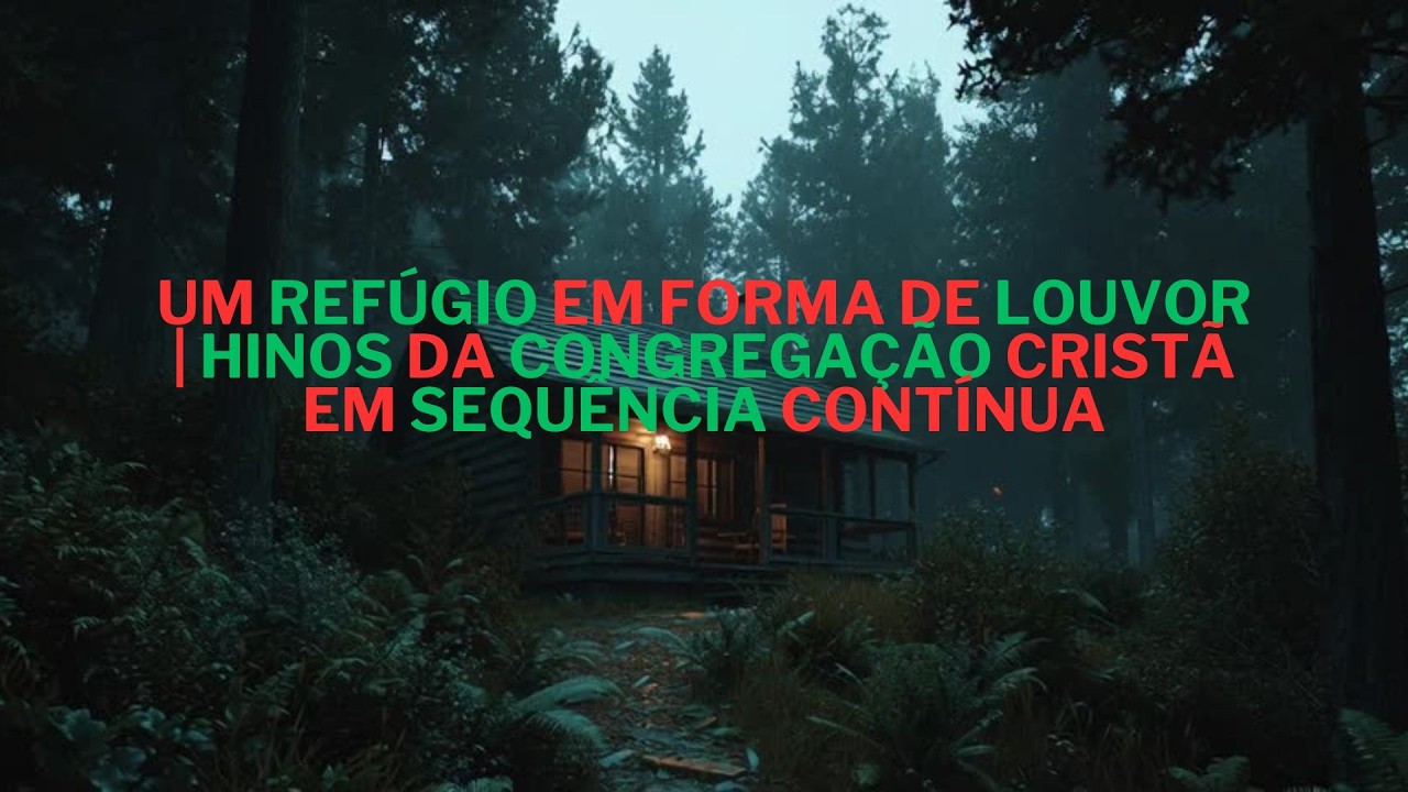 Um Refúgio em Forma de Louvor | Hinos da Congregação Cristã em Sequência Contínua - 20 min Hinos CCB