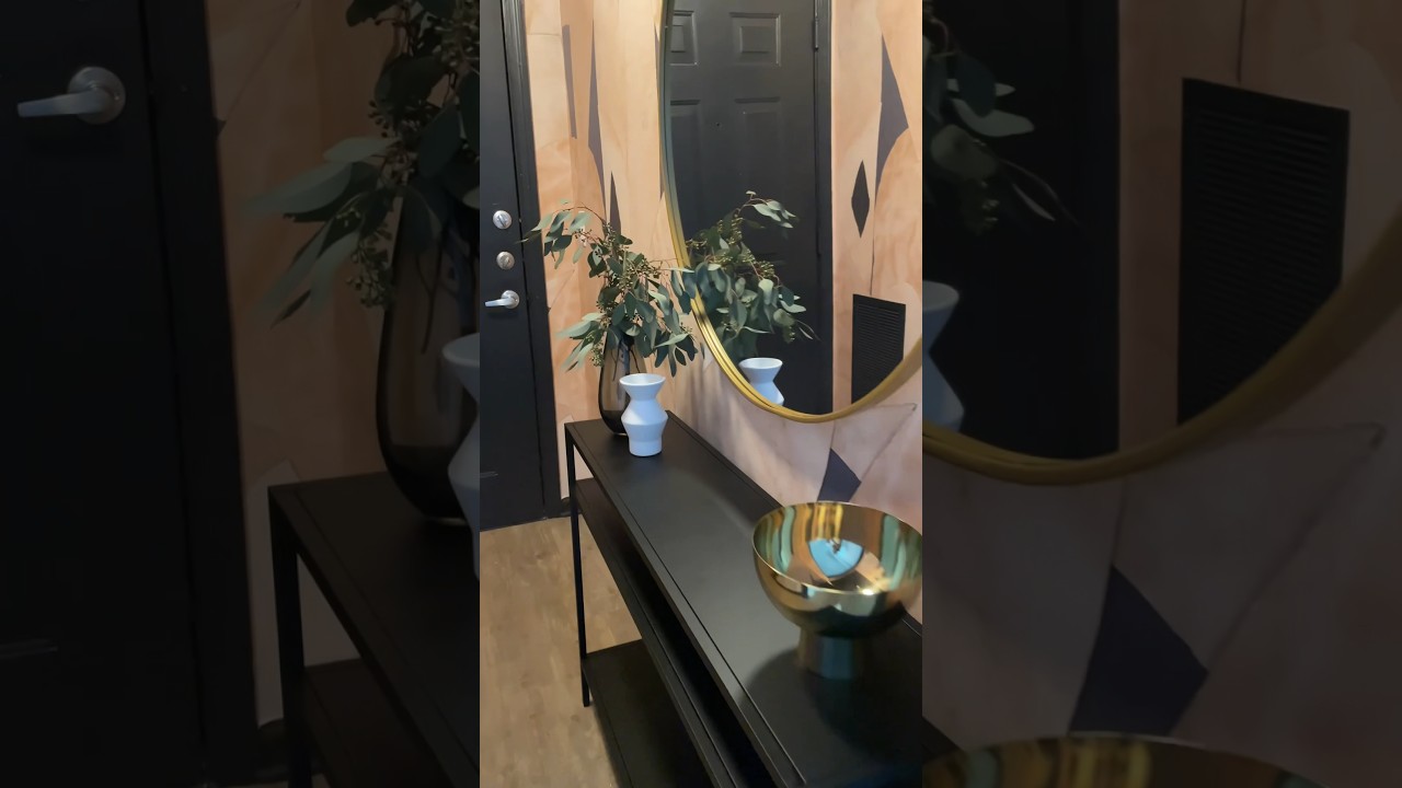 Entryway makeover complete. 