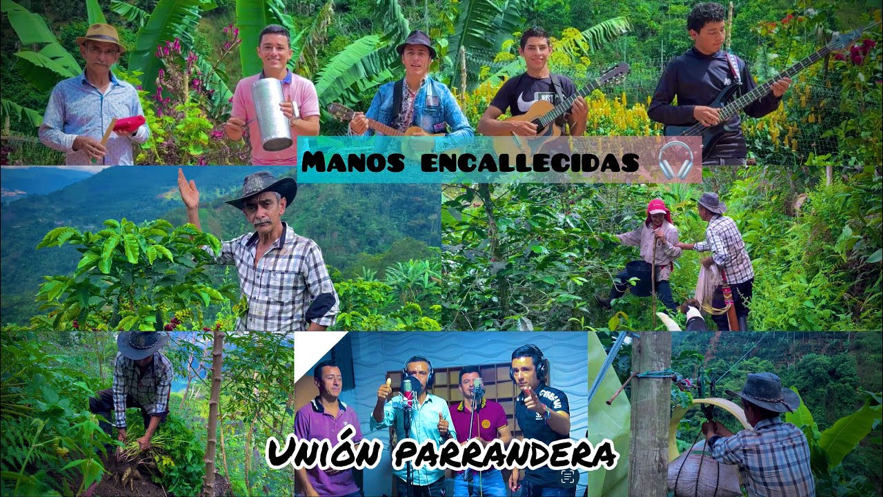 Manos encallecidas, de unión parrandera🎵 autor Luis Jesús Pinzon, música campesina guasca