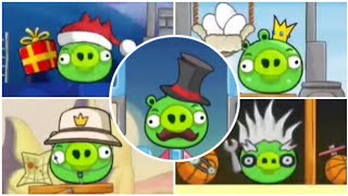 Angry Birds Seasons - All Bosses (Boss Fights) Part 2