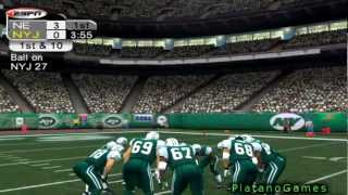 NFL 2012 TNF Week 12 - New England Patriots (7-3) vs New York Jets (4-6) - 1st Half - NFL 2k5 - HD