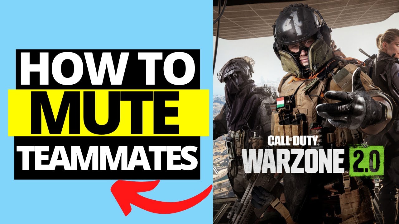 How To Mute Teammates in Warzone 2