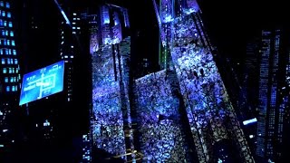 光のアート　未来の「TOKYO」映す