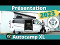 Boite auto  prsentation du van autocamp xl 2023 font vendme instant campingcar