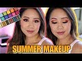 SUMMER MAKEUP TUTORIAL 2019: PROFUSION SPECTRUM, RIMMAL JEWEL ROCKS | SUMMER MAKEUP  TUTORIAL