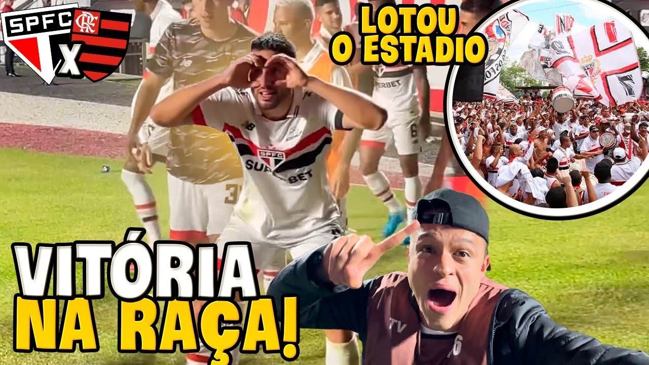 SÃO PAULO VENCE FLAMENGO NA RAÇA COM MORUMBI LOTADO!! São Paulo x Flamengo