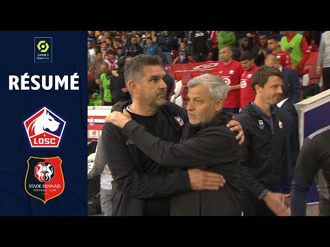 LOSC LILLE - STADE RENNAIS FC (2 - 2) - Résumé - (LOSC - SRFC) / 2021-2022