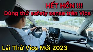 ✅ Lái thử thực tế Toyota Vios 2023 mới| Test mức tốc độ cao \\