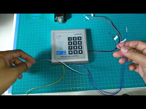 Wiring RFID Access Control AD2000-M