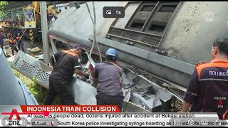 At Least 15 People Dead, Dozens Injured In Train Accident At Indonesias Bekasi Station